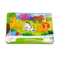 3D puidust puzzle loomad hind ja info | Imikute mänguasjad | kaup24.ee