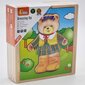 Puidust puzzle - Riieta tüdruku karu riietus hind ja info | Imikute mänguasjad | kaup24.ee