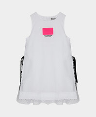 Tüdrukute kleit trükiga Gulliver, valge hind ja info | Tüdrukute kleidid | kaup24.ee