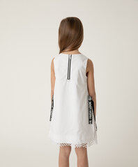 Платье белое с принтом для девочек Gulliver цена и информация | Платья для девочек | kaup24.ee