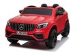 Mercedes GLC 63S elektriauto lastele, punane hind ja info | Laste elektriautod | kaup24.ee