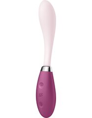 МУЛЬТИ ВИБРАТОР SATISFYER G-SPOT FLEX 3 - КРАСНЫЙ цена и информация | Вибраторы | kaup24.ee