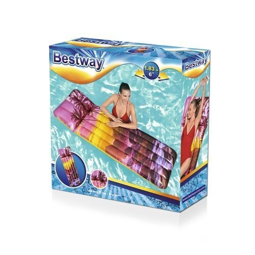 Bestway täispuhutav ujumismadrats 183 x 71 cm hind ja info | Täispuhutavad veemänguasjad ja ujumistarbed | kaup24.ee
