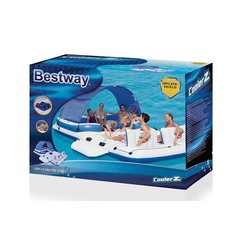 Bestway täispuhutav madrats 389 x 274 cm hind ja info | Täispuhutavad veemänguasjad ja ujumistarbed | kaup24.ee