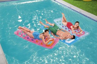 Bestway täispuhutav ujumismadrats 188 x 71 cm, roosa hind ja info | Täispuhutavad veemänguasjad ja ujumistarbed | kaup24.ee