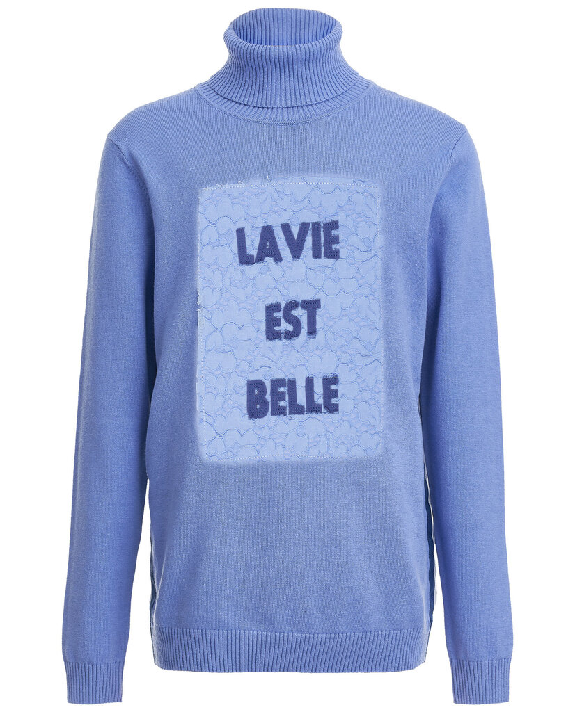 Tüdrukute kootud džemper pitsiga Gulliver hind ja info | Tüdrukute kampsunid, vestid ja jakid | kaup24.ee