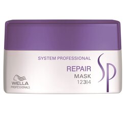 Taastav juuksemask Wella SP Repair 200 ml цена и информация | Маски, масла, сыворотки | kaup24.ee