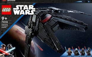 75336 LEGO® Star Wars™ Транспортный корабль инквизиторов «Scythe™» цена и информация | Конструкторы и кубики | kaup24.ee