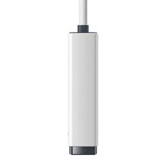 Adapter Baseus Lite Series USB to RJ45 network (white) hind ja info | USB jagajad, adapterid | kaup24.ee