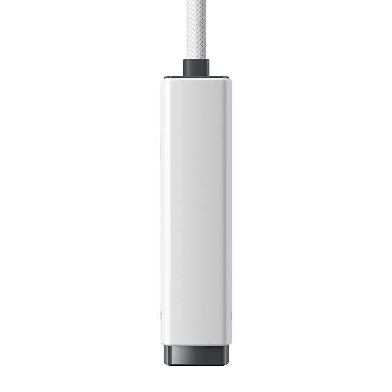 Adapter Baseus Lite Series USB to RJ45 network (white) цена и информация | USB jagajad, adapterid | kaup24.ee