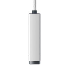 Adapter Baseus Lite Series USB-C to RJ45 network (white) цена и информация | Адаптеры и USB-hub | kaup24.ee