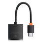 Adapter Baseus Lite Series HDMI to VGA, without audio (black) hind ja info | USB jagajad, adapterid | kaup24.ee