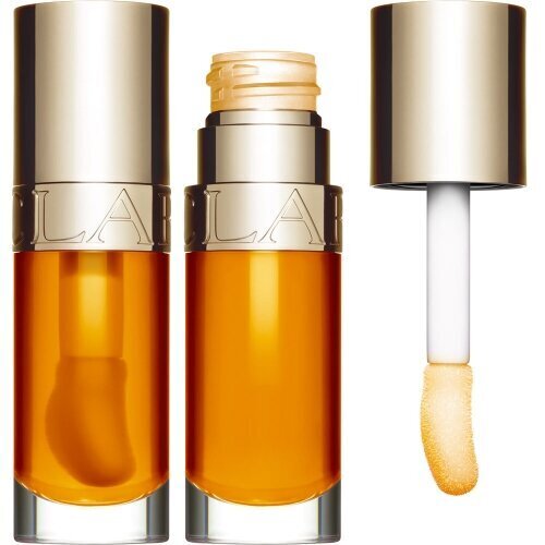 Huuleõli Clarins Lip Comfort Oil, 01 Honey, 7 ml цена и информация | Huulepulgad, -läiked, -palsamid, vaseliin | kaup24.ee