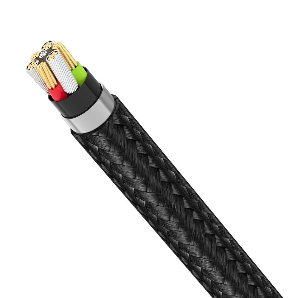 Devia cable Gracious USB - USB-C 2,0 m 2,1A black цена и информация | Mobiiltelefonide kaablid | kaup24.ee