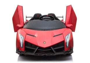 Lamborghini Veneno MP4 elektriauto lastele, punane hind ja info | Laste elektriautod | kaup24.ee