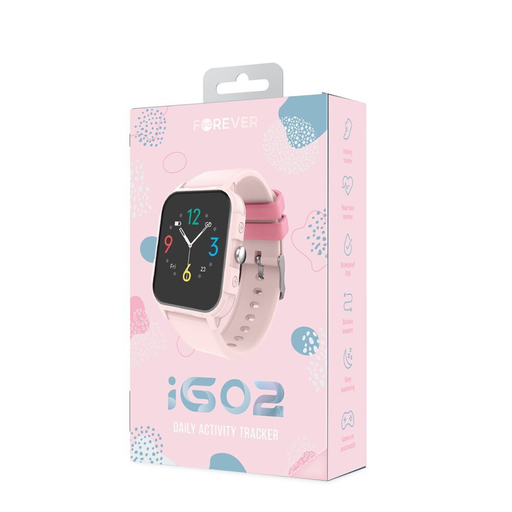 Forever iGO 2 JW-150 Pink hind ja info | Nutikellad (smartwatch) | kaup24.ee