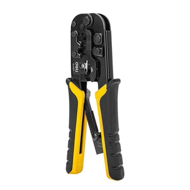 Deli Tools EDL4971 Ethernet Connector Crimping Pliers, 4/6/8P, RJ45/RJ14/RJ12/RJ9 цена и информация | Käsitööriistad | kaup24.ee