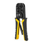 Deli Tools EDL4971 Ethernet Connector Crimping Pliers, 4/6/8P, RJ45/RJ14/RJ12/RJ9 hind ja info | Käsitööriistad | kaup24.ee