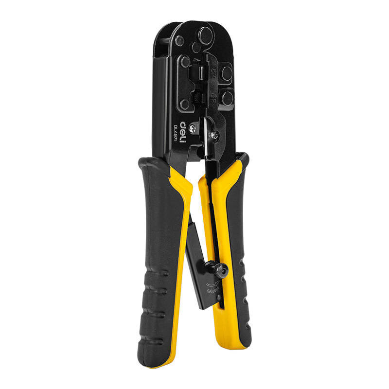 Deli Tools EDL4971 Ethernet Connector Crimping Pliers, 4/6/8P, RJ45/RJ14/RJ12/RJ9 цена и информация | Käsitööriistad | kaup24.ee