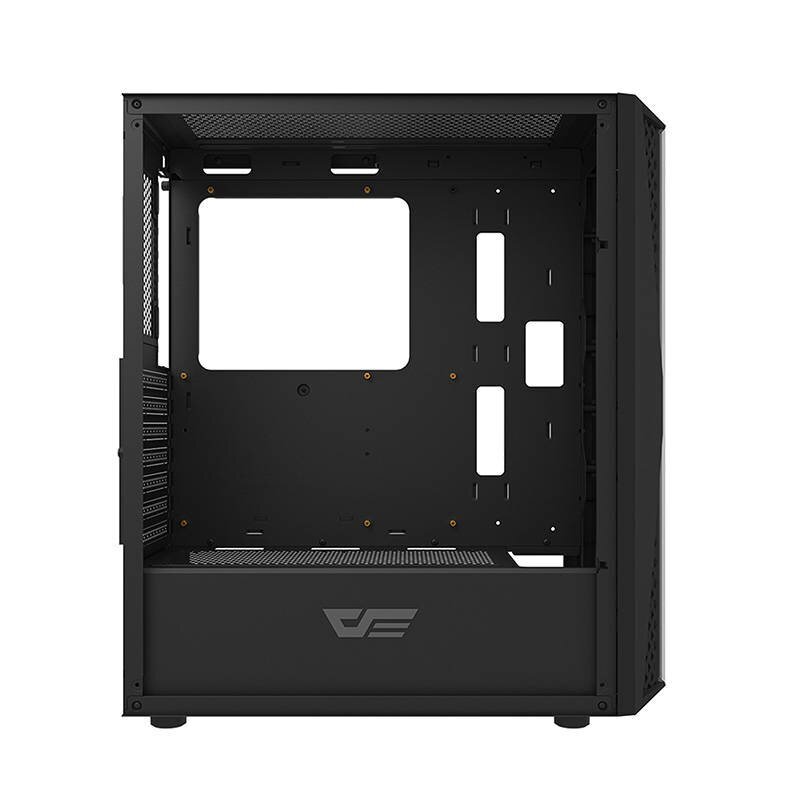 Darkflash DK352 Plus Computer Case with 4 fans (Black) цена и информация | Arvutikorpused | kaup24.ee