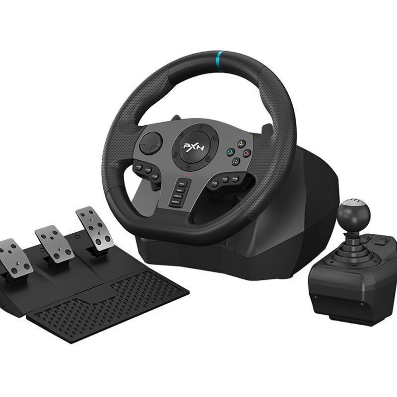 Gaming Wheel PXN-V9 (PC / PS3 / PS4 / XBOX ONE / XBOX SERIES S&X / SWITCH) hind ja info | Mänguroolid | kaup24.ee