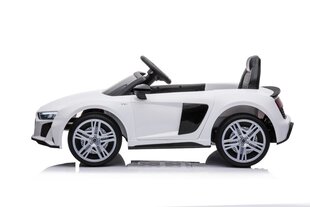 Audi R8 Lift A300 ühekohaline elektriauto, valge hind ja info | Laste elektriautod | kaup24.ee
