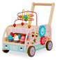 Puidust tõukur koos tarvikutega Icebox Ecotoys, TL08055 hind ja info | Imikute mänguasjad | kaup24.ee