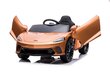 McLaren DK-MGT620 ühekohaline elektriauto lastele, kuldne lakitud цена и информация | Laste elektriautod | kaup24.ee