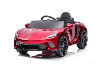 Детский одноместный электромобиль McLaren DK-MGT620, лакированный красный цена и информация | Электромобили для детей | kaup24.ee