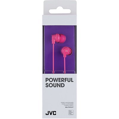 JVC HA-FX10-P Pink hind ja info | Kõrvaklapid | kaup24.ee