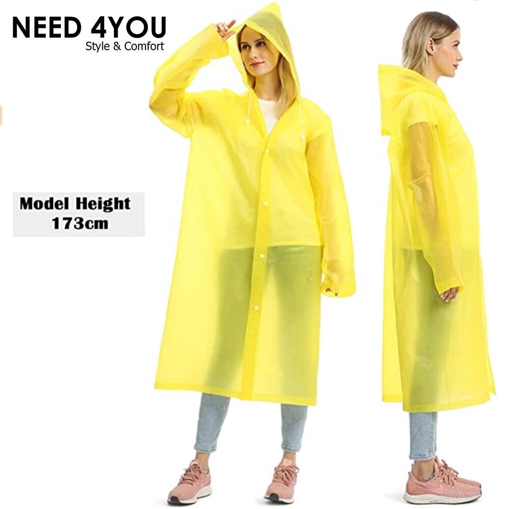 Vihmamantel Need 4You, kollane hind ja info | Veekindlad kotid, ümbrised, vihmakeebid | kaup24.ee