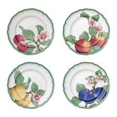 Villeroy & Boch taldrikukomplekt French Garden Modern Fruits, 21cm, 4 tk. цена и информация | Посуда, тарелки, обеденные сервизы | kaup24.ee