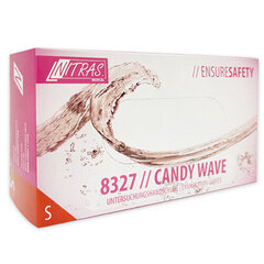 Нитры нитриловые перчатки Wave pink S (100 шт.) цена и информация | Аптечки | kaup24.ee