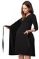 La Bebe™ Nursing Cotton Dress Donna Art.38397 Eclipse Black Maternity/Nursing Dress hind ja info | Öösärgid, pidžaamad | kaup24.ee