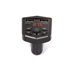 Setty TFM-03 FM Bluetooth Transmitter Car Radio / MP3 / 2 x USB / Black hind ja info | FM modulaatorid, FM trasmitterid | kaup24.ee