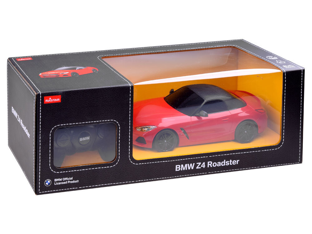 Kaugjuhitav auto - BMW Z4, punane hind ja info | Poiste mänguasjad | kaup24.ee