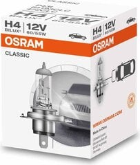 Autopirn Osram Classic H4, 1 tk цена и информация | Автомобильная ксеноновая лампа D2R 6000К (Китай) | kaup24.ee