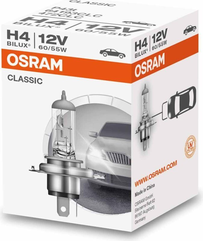 Autopirn Osram Classic H4, 1 tk цена и информация | Autopirnid | kaup24.ee