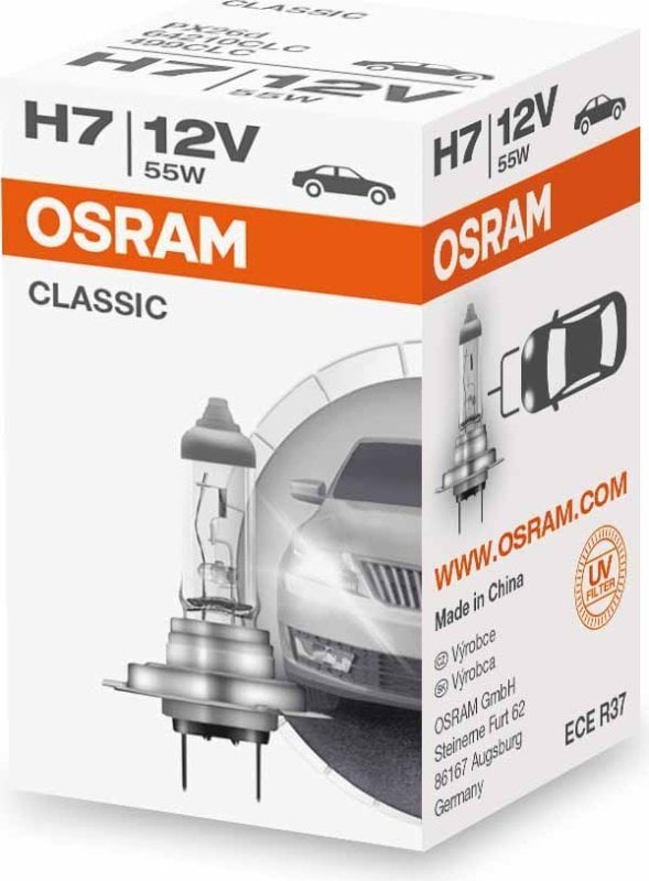 Autopirn Osram Classic H7, 1 tk цена и информация | Autopirnid | kaup24.ee