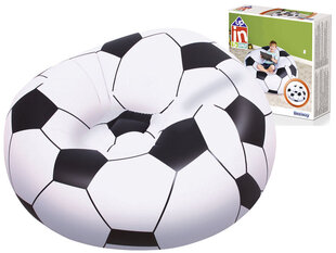 Надувное кресло Bestway "Футбольный мяч" цена и информация | Надувные и пляжные товары | kaup24.ee