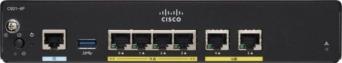 Cisco C921-4P ruuter цена и информация | Lülitid (Switch) | kaup24.ee