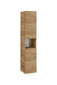 Kõrge seinakapp 35 cm ARUBA CRAFT цена и информация | Vannitoakapid | kaup24.ee