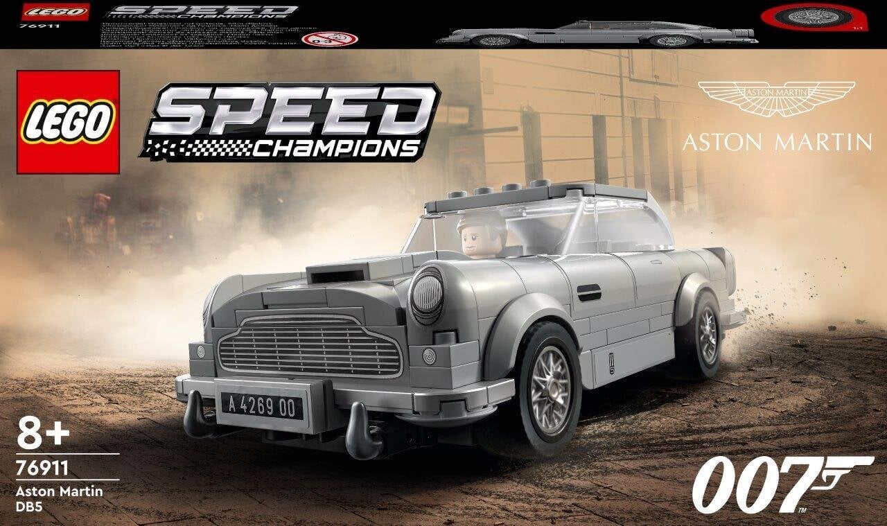 76911 LEGO® Speed Champions 007 Aston Martin DB5 цена и информация | Klotsid ja konstruktorid | kaup24.ee
