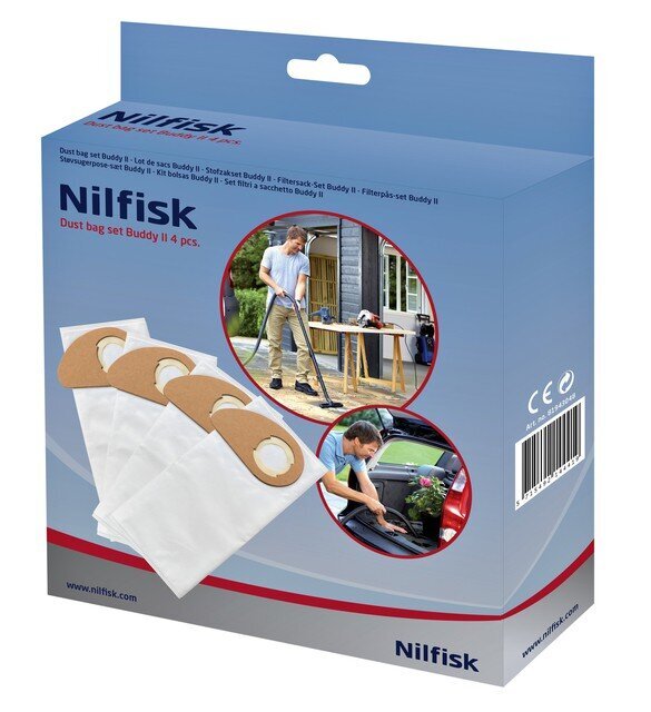 Nilfisk 81943048 vacuum accessory/supply Dust bag цена и информация | Tolmuimejate lisatarvikud | kaup24.ee