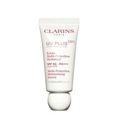 Kaitsev niisutav näokreem Clarins UV Plus Multi-Protection SPF50-PA+++ Translucent, 30 ml цена и информация | Кремы для лица | kaup24.ee