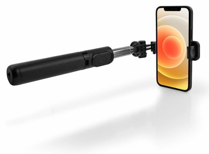 Q01 PRO Selfie statiiv Bluetoothi kaugjuhtimispuldiga цена и информация | Selfie sticks | kaup24.ee