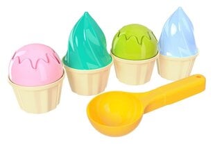 Набор форм для мороженого из цветного песка цена и информация | Игрушки для песка, воды, пляжа | kaup24.ee