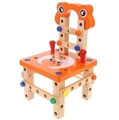 Puidust laud-tool, WD9441 hind ja info | Imikute mänguasjad | kaup24.ee