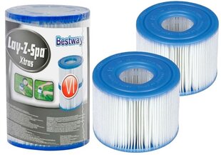 Bestway Lay-Z-Spa pumba filter hind ja info | Basseini filtrid | kaup24.ee