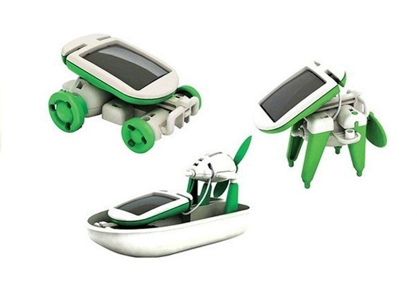 Päikeseroboti komplekt 6in1 цена и информация | Arendavad mänguasjad | kaup24.ee